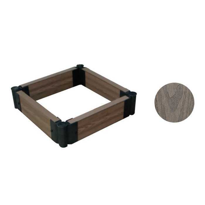 Комплект ограждения для клумбы CM Garden 900*900 мм Венге